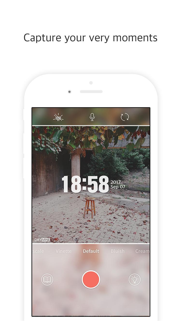데이마인 (DAYMINE) - 타임스탬프 카메라 - Mestore 앱