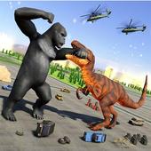 Monster Dinosaur Rampage: Angry King Kong Games