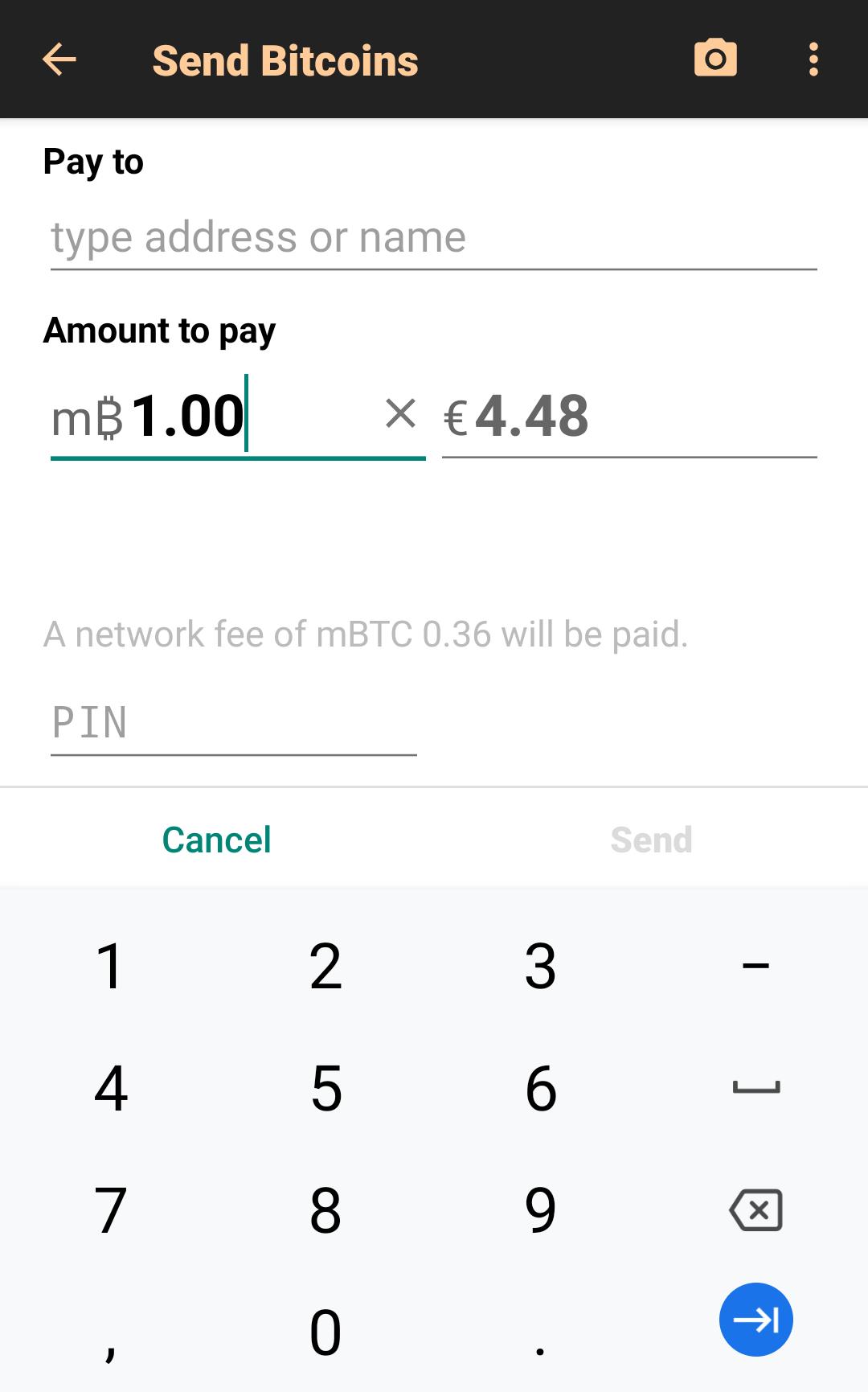 Bitcoin Wallet - Mestore 앱