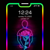 Mobile Border Light & Live Wallpaper