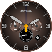 Analog Uhr Dayson Live Hintergrund